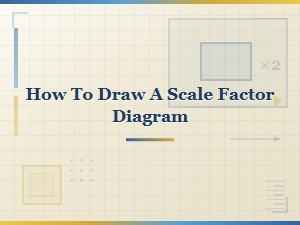Creating a Scale Factor Diagram for Geometric Shapes